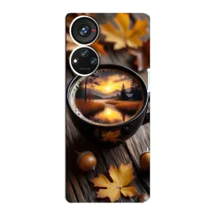 Чохол з принтом «Темна кава» для ZTE Blade V40s