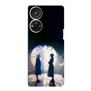 Чохли Венсдей на ZTE Blade V40s Уенсдей (AlphaPrint) (Венздей та Інід)