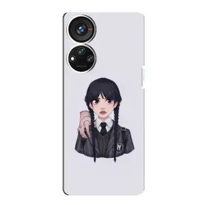 Чохли Венсдей на ZTE Blade V40s Уенсдей (AlphaPrint) (Венздей і Річ)