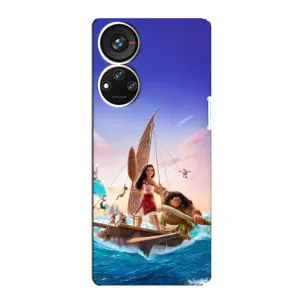 Чохол з мультфільмом Ваяна ZTE Blade V40s (Команда Ваяна Мауї)