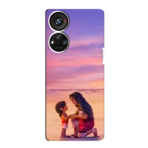 Чохол з мультфільмом Ваяна ZTE Blade V40s (Маленька Ваяна)
