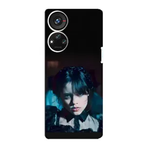 Чохли Венсдей на ZTE Blade V40s Уенсдей (AlphaPrint) (погляд Венздей)