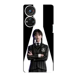 Чохли Венсдей на ZTE Blade V40s Уенсдей (AlphaPrint) (W-Wednesday)