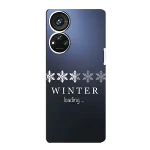 Зимние Чехлы для ЗТЕ В40с - прозрачный фон (Winter loading)