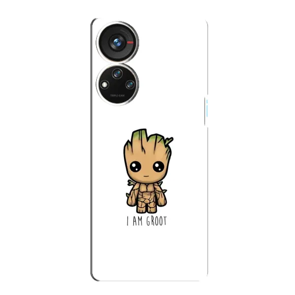 Чохол з принтом «Я є Грут» для ZTE Blade V40s Чохол з принтом «Я є Грут» для ZTE Blade V40s