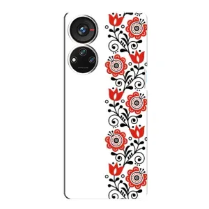 Чохол для Патріота України ZTE Blade V40s - (AlphaPrint) (Яскрава вишиванка)