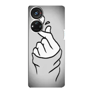 Чохол з принтом «Значок Love» для ZTE Blade V40s