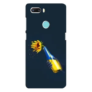 Чехол для Патриота Украины ZTE Z18 Mini - (AlphaPrint) (Коктейль молотова)