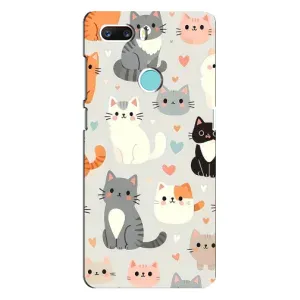 Чохол з малюнком кіт на ZTE Z18 Mini (Колаж котів)