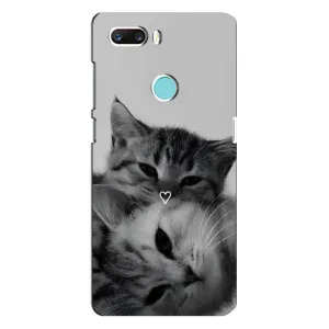 Чохол з малюнком кіт на ZTE Z18 Mini (Пара котів)