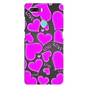 Чехлы для любимой на ЗТЕ З18 Міні (VPrint) (Pink hearts)