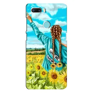 Чехол для Патриота Украины ZTE Z18 Mini - (AlphaPrint) (Украиночка)