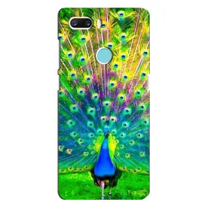 Чохол з пташками на ZTE Z18 Mini (VPrint) (Яскравий Павлин)